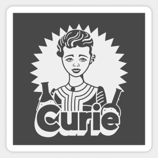 Curie Doll (Mono) Magnet